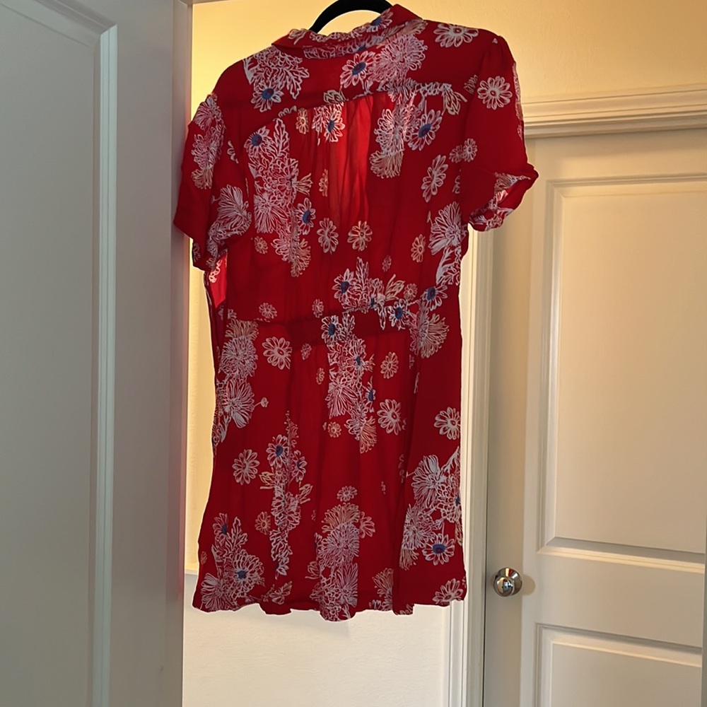 Mini Dress. Red. - Picture 3 of 4
